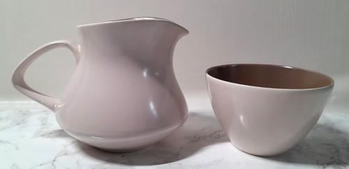 Poole pottery twintone brown - pottery,
