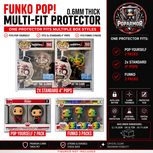 Funko pop protector 6mm - funko, 0.6mm