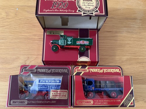 Matchbox models yesteryear - of,