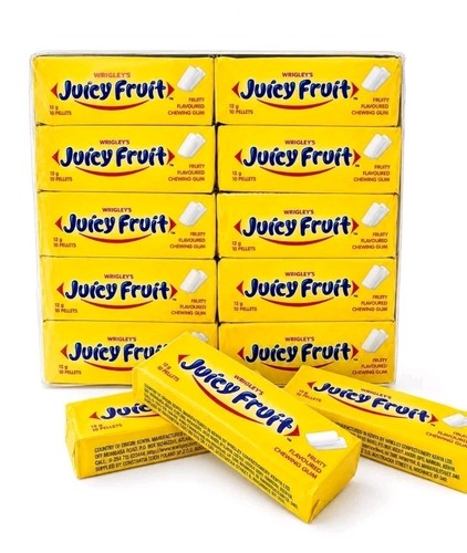 Wrigleys juicy fruit - , chewing