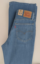 Levi's 726 Light Blue Ripped