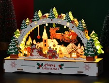 Candle arch in natural white