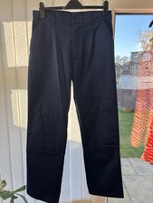 Klopman Trojan Navy Work Trousers 32 Tall