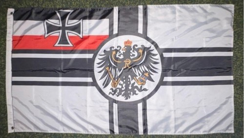 German imperial eagle flag - german,