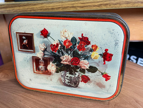 Vintage sharp toffee tin - sharp's,