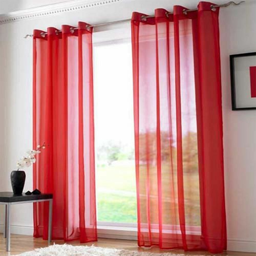 Single plain voile - single,