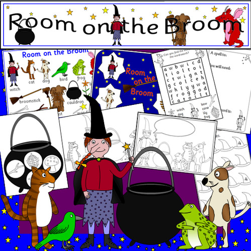 Room the broom - on,
