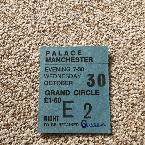 Queen ticket palace theatre - ticket,