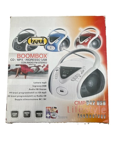Trevi boombox player radio - boombox, cd
