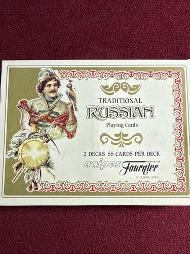 Traditional russian playing - russian,