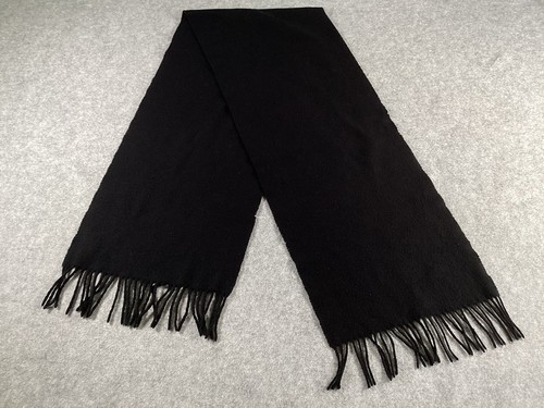 Black cashmere merino wool - black,