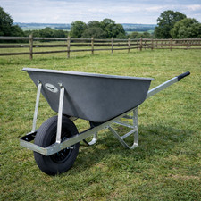 OX WHEELBARROW 120L PUNCTURE