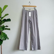 Zara Brown/Blue Striped Wide