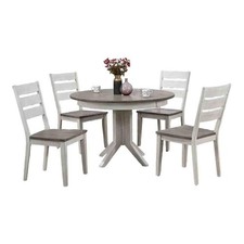 Piece ladder wood dining set - ladder,