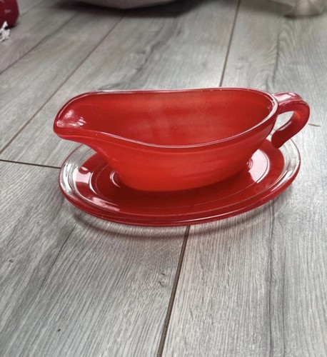 Vintage phoenix pyrex red - pyrex,