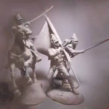 1/32 54mm Resin Model Kit Napoleonic Wars British Soldiers Unpainted