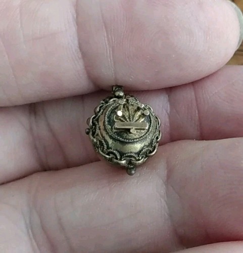 Antique gold filled pocket - filled,