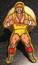 WWF Hulk Hogan Plastic Pin