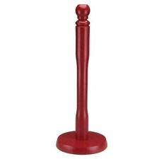 Wooden Mug Tree& Towel Holder Paper Roll Stand Kitchen Rack Cup Display Storage