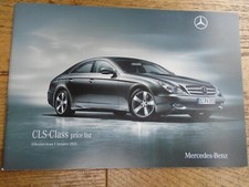 Mercedes CLS Class price list