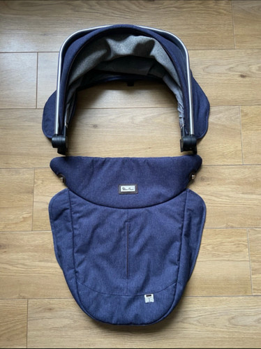 Silver cross wave carrycot - silver,