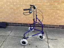 Walker Mobility 3-Wheel Rollator with Brakes