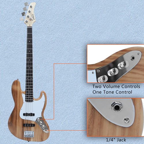 Glarry electric gjazz - glarry, 4