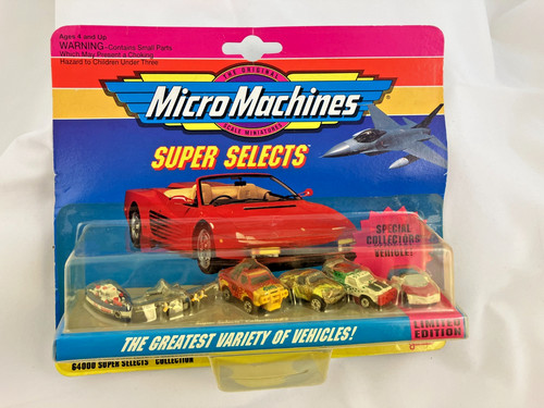 Micro machines super selects - micro,