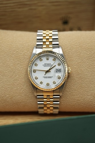 Gents steel gold rolex - gents, &