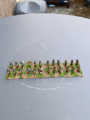 15mm longbowmen painted - longbowmen.,