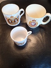 Commerative Royal Mugs X 3