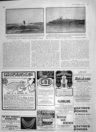 Original old antique print - original,
