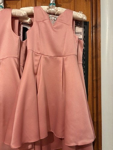 Girl pink bridesmaid dress - girl’s,