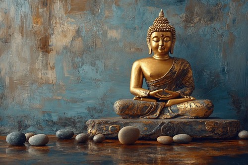Buddha canvas picture poster - canvas,