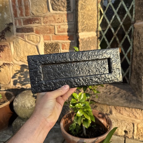 Heavy black antique - black, wrought
