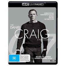 The daniel craig - craig, 5-film