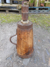 ANTIQUE RUSTIC ELM AND IRON