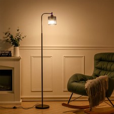 Large Tall LED Floor Lamp Reading Standing Lamp Cool White LED Modern Room Lamp