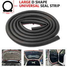 Rubber Big D-shape Car Door Window Seal Strip Weatherstrip For Truck Van Auto