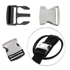 Metal plastic side release - metal,