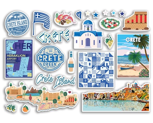 Sticker sheet crete - sheet, vinyl