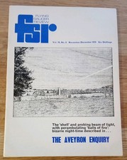 Vintage FSR Flying Saucer Review Magazine Vol 16 #6 1970 UFO the aveyron enquiry