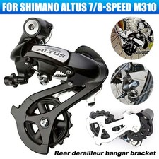 Fit For SHIMANO ALTUS M310 7/8 SPEED DIRECT FIT REAR MECH BLACK