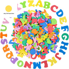 500 Pcs Foam Letter Stickers