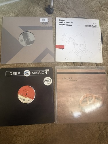 Rare hard trance vinyl records - trance,