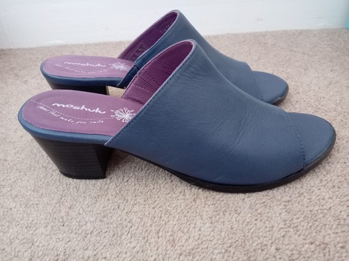 Moshulu ladies blue - ladies, leather
