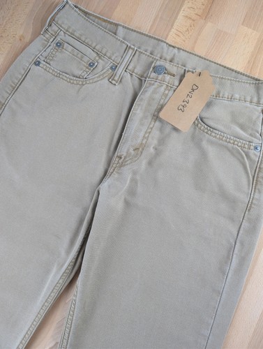 Levi 514 cream straight - straight, leg