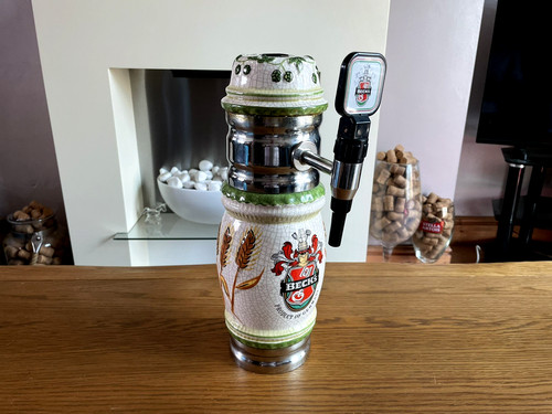 Vintage becks ceramic - becks, bar