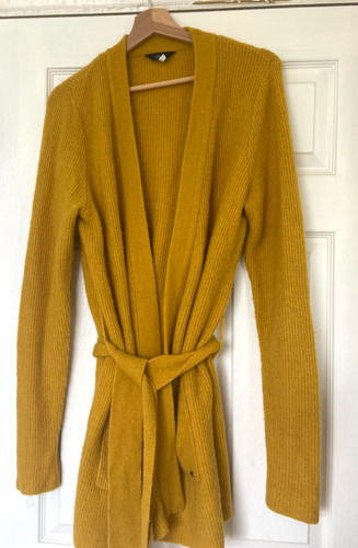 Joules long mustard yellow