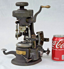 Rare Vintage British American Optical Lens Co Ltd BM-540C Glass Cutting Machine
